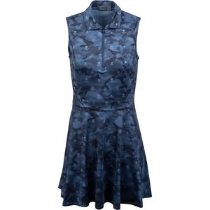 NWT G/Fore Icon Camo Zip Polo Dress